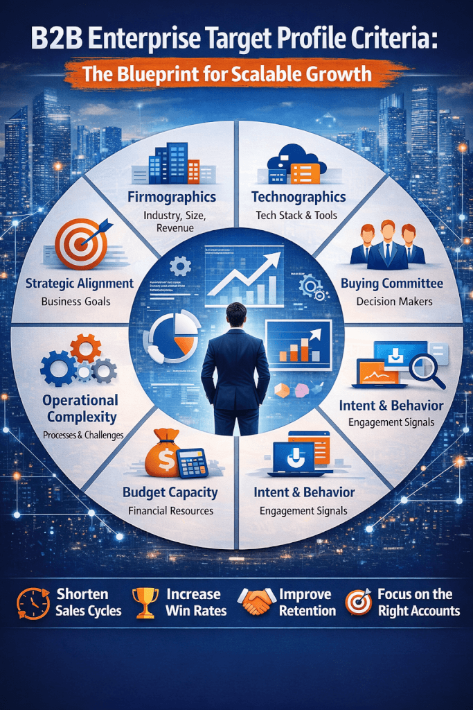 B2B Enterprise Target Profile Criteria: Definition, Components & Best ...