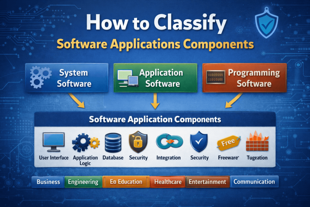 How To Classify Software Applications Components (With Examples) » Time ...