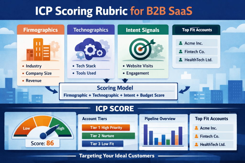 ICP Scoring Rubric B2B SaaS: Definition & Framework Guide » Time Businesses