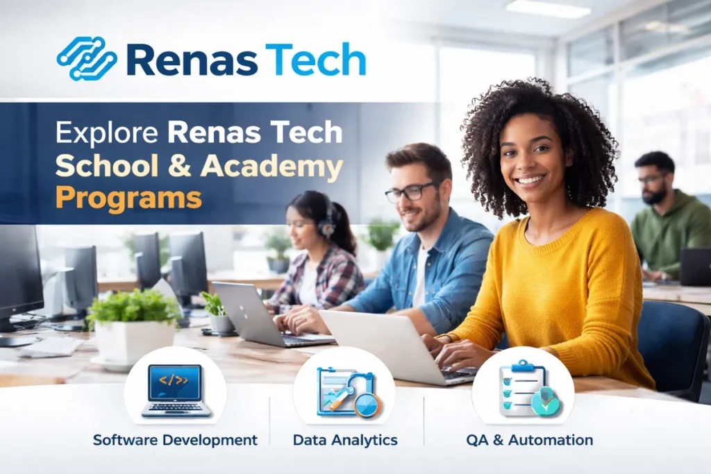 What is Renas Tech? Renas School, Academy vs Renesis Tech 6 Renas Tech school and academy programs explained with career training overview